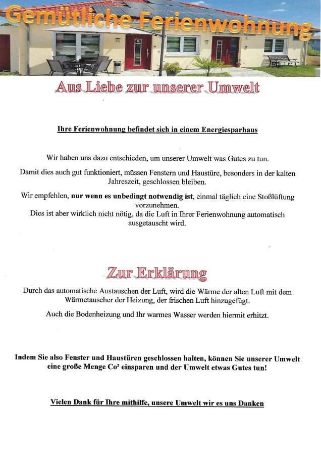 Gemuetliche Ferienwohnung Reinsfeld Exterior foto